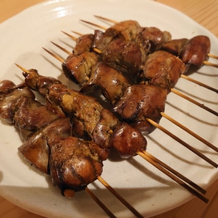 鶏レバーの焼き鳥